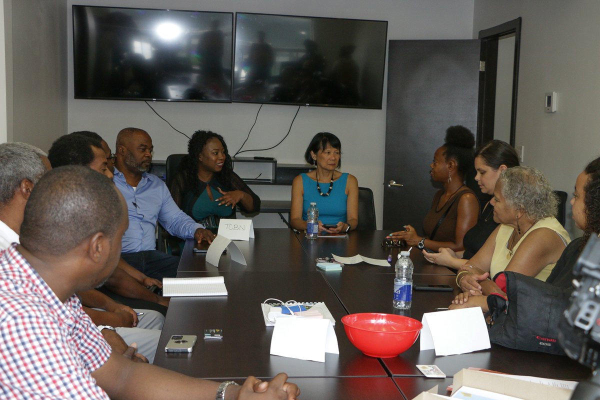 Thank you to <a href="/oliviachow/">Olivia Chow</a> for visiting Little Jamaica yesterday to meet with community &amp; business leaders. 

It was an opportunity for Mayor Chow to hear about the impacts of the Eglinton Crosstown LRT construction &amp; new developments on residents and Black businesses in the area.