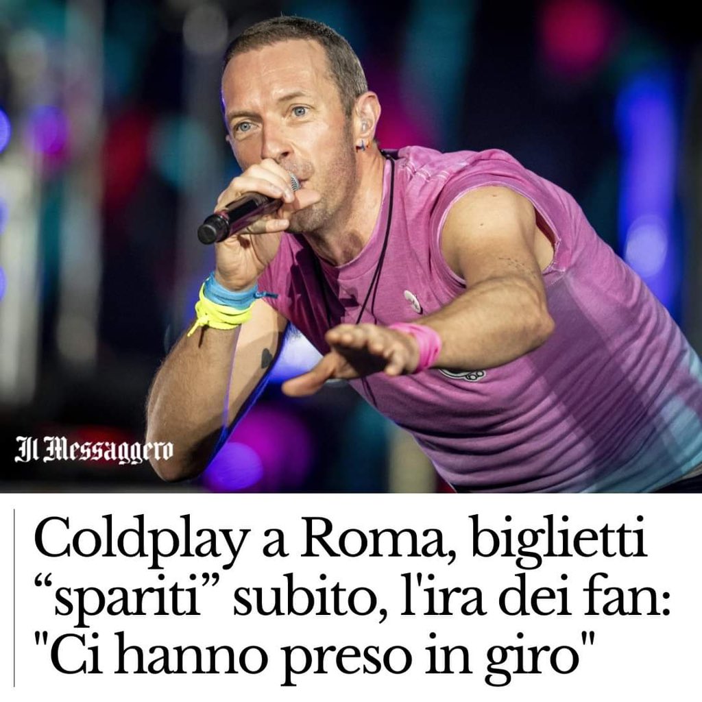 soansiosaa's tweet photo. beh almeno non è stata un’allucinazione collettiva mi fa piacere 

#ColdplayRome https://t.co/CCHnvsSJNq