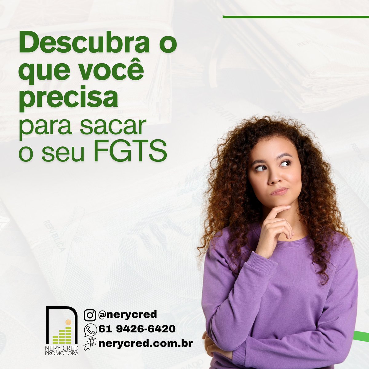 nerycred's tweet photo. É tão simples e rápido que vou te explicar o que você precisa rapidinho: saldo mínimo de $150 e acesso ao aplicativo do FGTS! e sobre o resto? deixe com nossa equipe e aguarde o dinheiro na sua conta em poucos minutos. 

#dívidas #saquefgts #fgts #nerycred #fimdofgts https://t.co/XU5FnStdwL