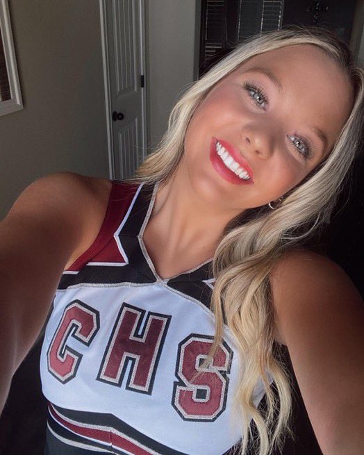 AMCHSAT's tweet photo. This is @emmafultonn3. Emma is smiling because she knows the ENTIRE cheer team is clear in RankOne. Emma can do 22 consecutive standing back handsprings with full twisting layouts. Be like Emma. 

REMINDER: upload your physical to RankOne. No physical, no participation! https://t.co/IgOauN6nMB