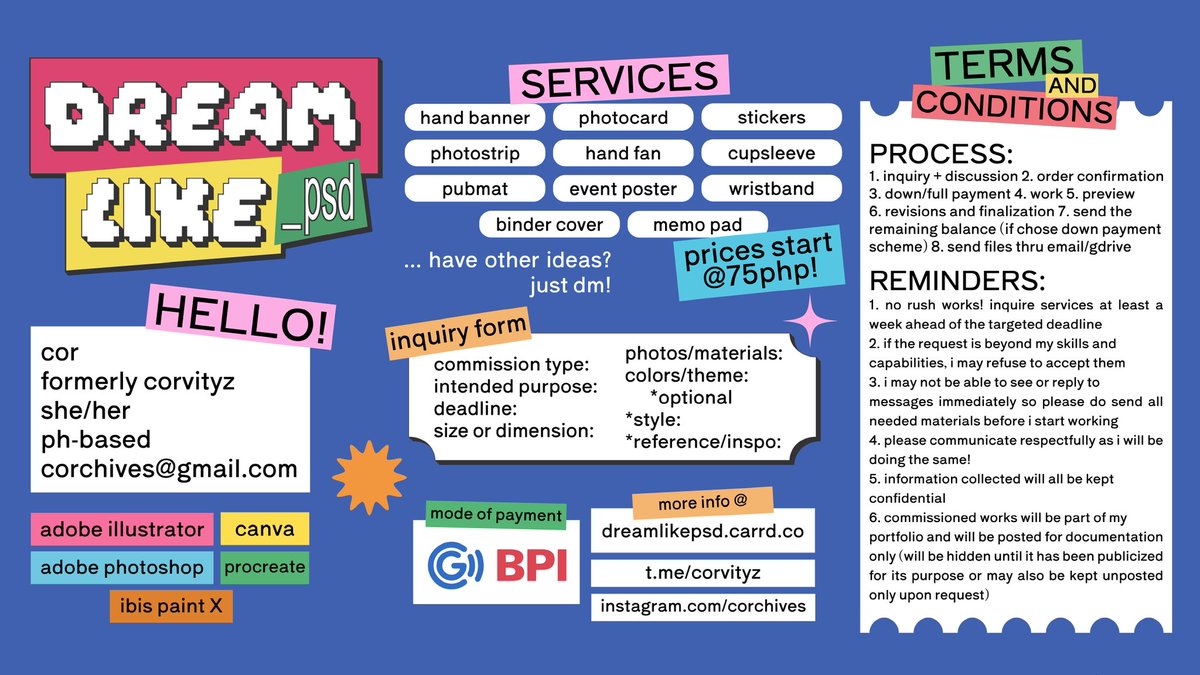 🗯️ dreamlike_psd design commissions / services : OPEN ! 📩

... more info @ dreamlikepsd.carrd.co
... portfolio #dreamlikexport