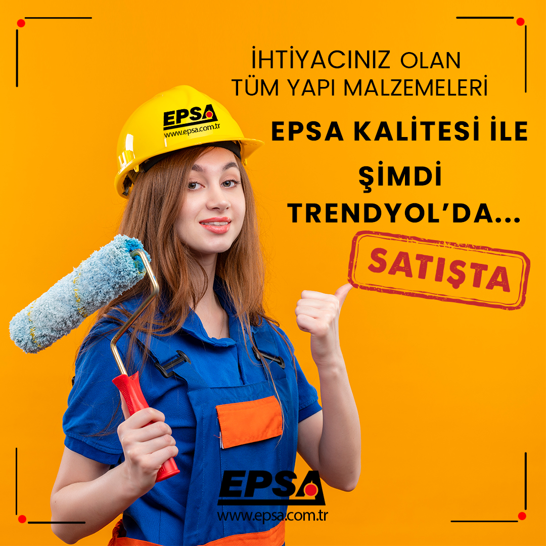 EPSA yüksek kaliteli ve çevre dostu ürünleri artık Trendyol'un güvencesiyle sizlerle buluşuyor. Trendyol'dan yapacağınız alışverişlerde güvenilir ve hızlı teslimat avantajlarından da yararlanabilirsiniz.
#EPSA #Trendyol #Kalite #ÇevreDostu #YapıMalzemeleri #EnerjiVerimliliği