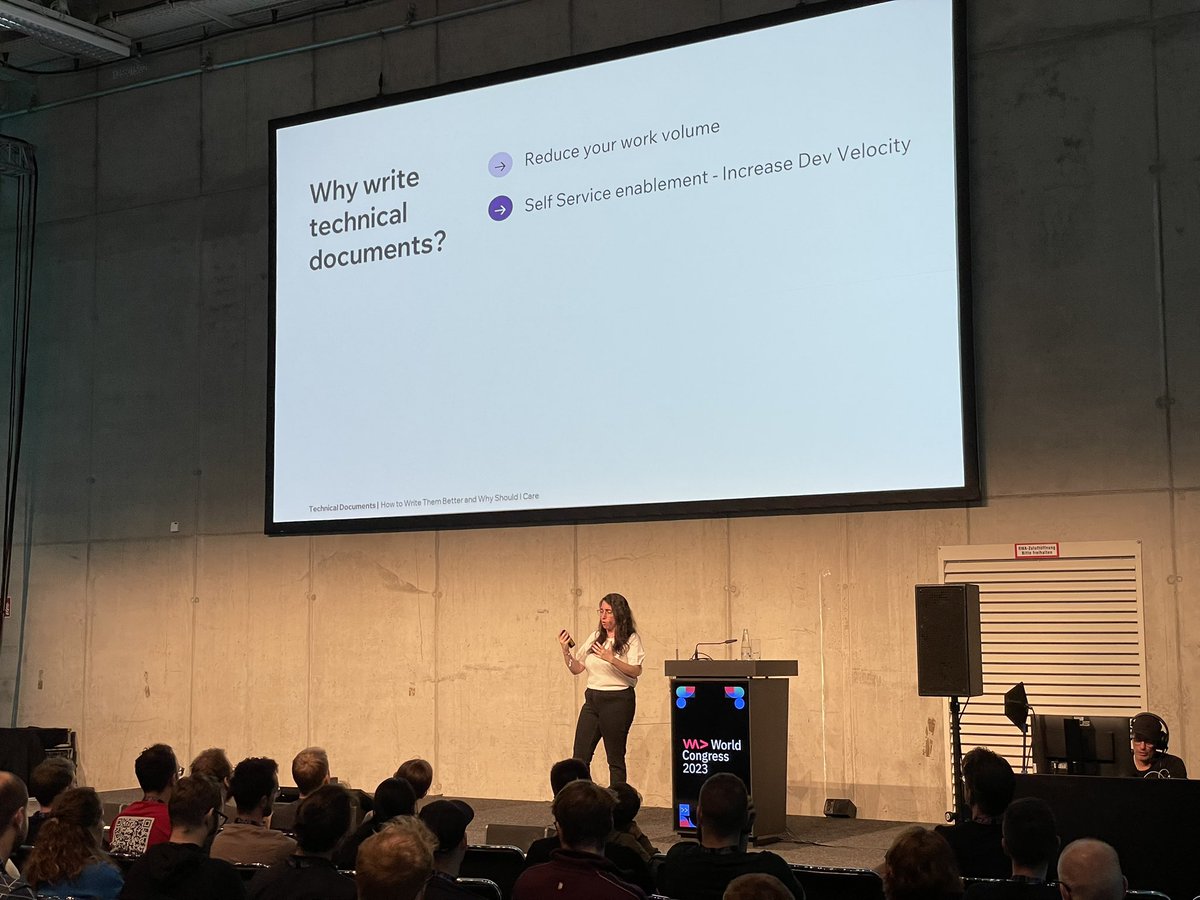 Engin Diri (@_ediri) on Twitter photo Full house at <a href="/Hilafish1/">Hila Fish 🇮🇱</a> talk: Technical Documentation - How
Can I Write Them Better and Why
Should I Care? Full house at <a href="/Hilafish1/">Hila Fish 🇮🇱</a> talk: Technical Documentation - How
Can I Write Them Better and Why
Should I Care?