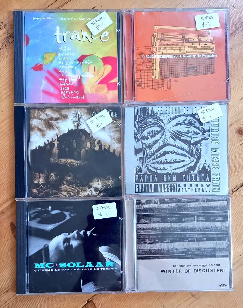 consulthismusic's tweet photo. Walk around the #Brighton and #Hove. 5 for Β£1 and the @rocking_bob compilation on @AceRecordsLtd for Β£1.50. #chazzas https://t.co/UpEffXUX5r