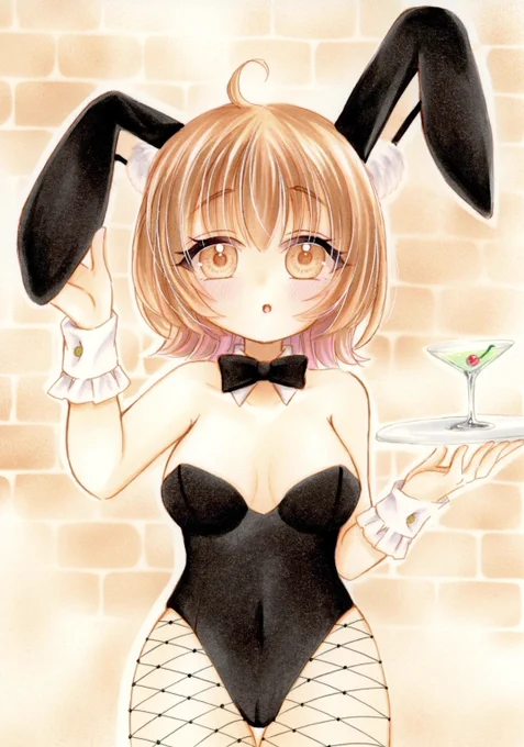 バニーガール  #コピック #アナログイラスト