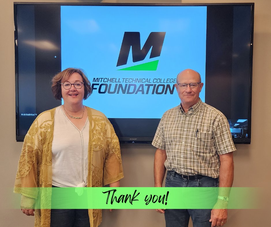 MitchellTech's tweet photo. The #MitchellTech Foundation honored outgoing board members Dr. Lori Repenning &amp; David Kayser, who reached their 9-year term limits, at their annual meeting yesterday. Thank you both for your dedication! The Foundation &amp; Mitchell Tech are both better because of you!

#BeTheBest https://t.co/HMU1OAYZmr