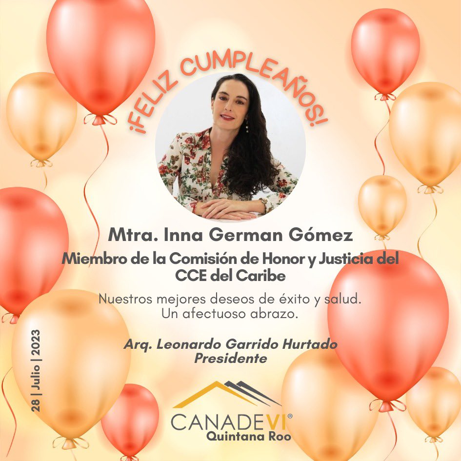 CANADEVI Quintana Roo Oficial tweet media