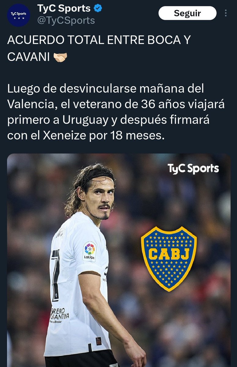 PadreBostero's tweet photo. Suárez: el goleador uruguayo.
Paolo Guerrero: el goleador peruano.
Cavani: El veterano de 36 años.

Boca los enloquece. Les duele. nos tiran mierda porque es lo único que vende y les da de comer. Viven de Boca y si no hablan de nosotros no existiría ningún programa deportivo. https://t.co/TlQlF8EcAC