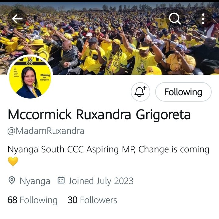 Mambo_WeGhettoo's tweet photo. @drjaytee87 and fellow mazizi, let's grow this account💛 https://t.co/HPrdjbWGOY