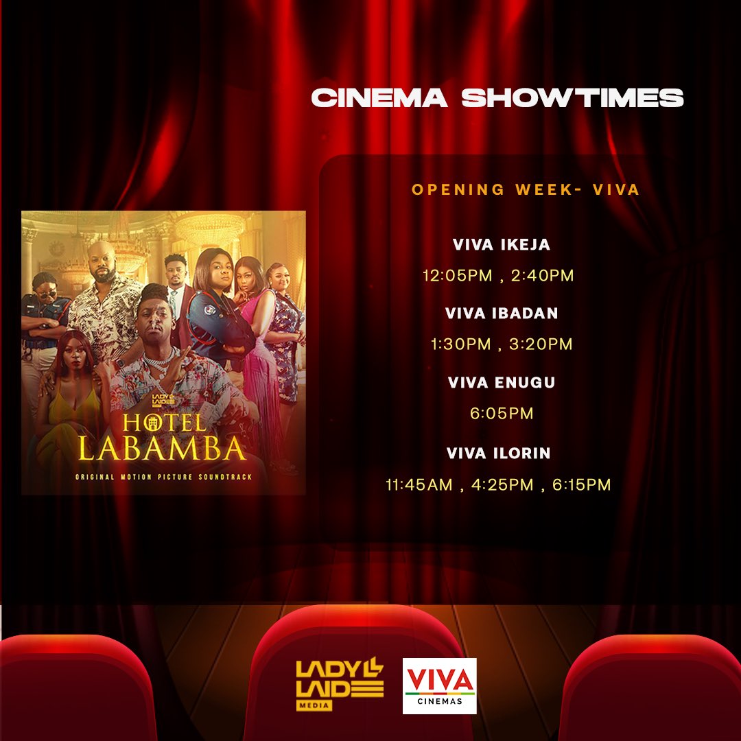 thabluemedia's tweet photo. Hotel Labamba the movie out in cinemas nationwide. Don’t forget to grab your popcorn and drinks 😎
#HotelLabambaSoundtrack https://t.co/dAxFXFgVi4
