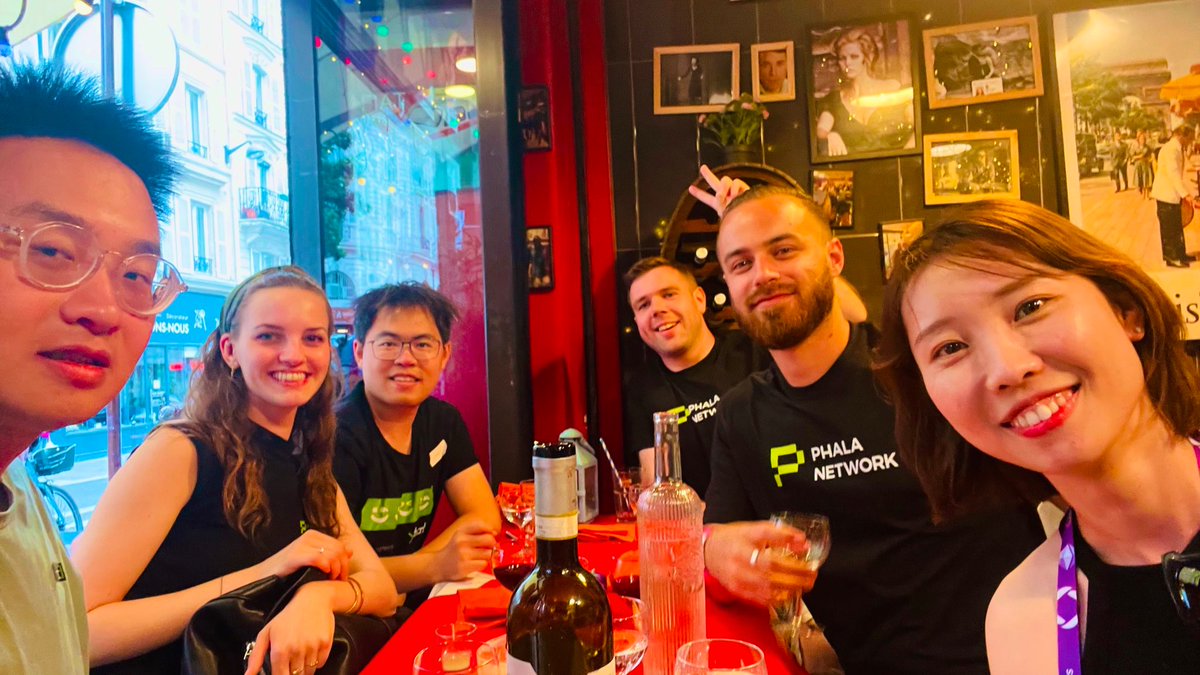 What a phantastic week in Paris! 🇫🇷 In just 7 days, we attended <a href="/EthCC/">EthCC - Ethereum Community Conference</a>, <a href="/ETHGlobal/">ETHGlobal</a>, <a href="/Paris_Dot_Comm/">ParisDOT.Comm</a> <a href="/IOSGVC/">IOSG Ventures</a>, @OracleSummit. 

We also presented on 5 stages, hacked for 3 days, team building, made new connections, and connected with our community, partners, and frens 💚