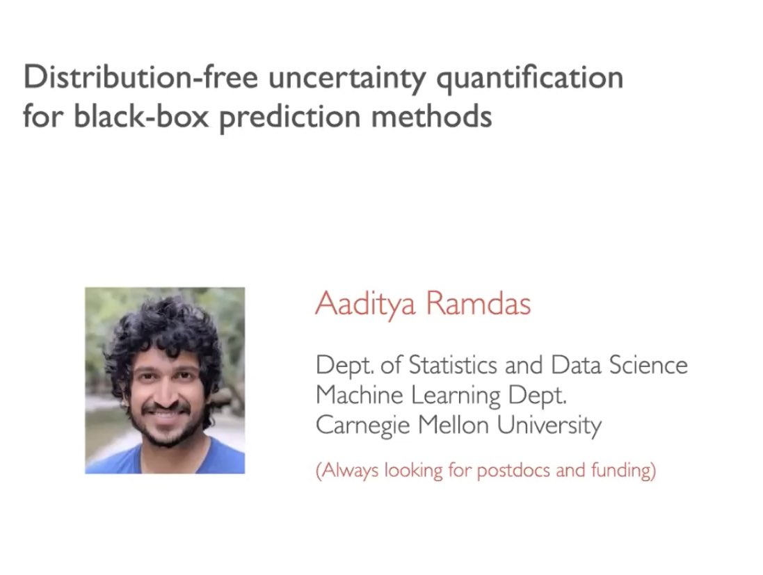 predict_addict's tweet photo. An unlisted video of the talk at the university of Toulouse from the 2020 that has inspired the creation of conformal prediction library MAPIE.
https://t.co/xaHGxzcnL0
#conformalprediction #mapie https://t.co/wOgADpkh6r