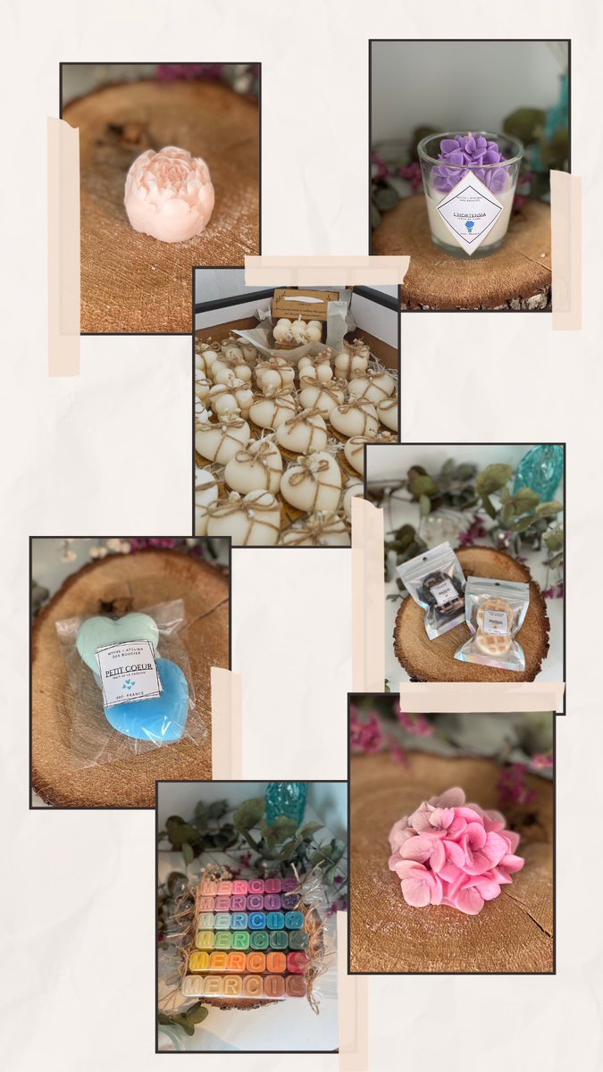 cleemst's tweet photo. Salut les gars , depuis peu je me suis lancé dans la création de bougies, fondants parfumés et diffuseurs de voiture, si vous souhaitez me soutenir n’hésitez pas à rt et fav ça m’aiderait à me faire connaître 🫶👉👈
(quelques unes de mes créations) 

https://t.co/20YwJKGob1 https://t.co/jBOZGIZuFa