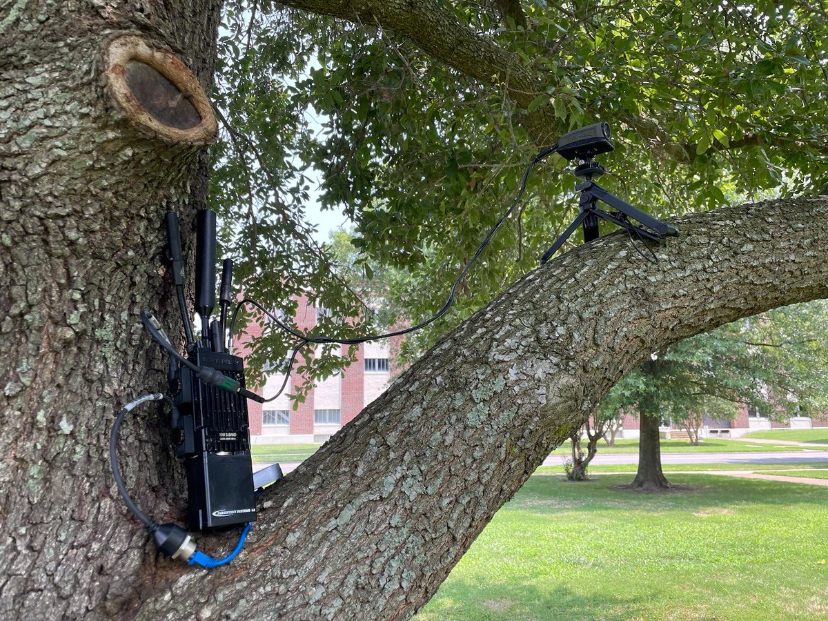 PSWaveRelay's tweet photo. Our team visited Joint Base Langley-Eustis in support of an ongoing @usairforce exercise. We assisted in the #Airmen led, remote briefing and demonstration of the #MPU5, #WaveRelay #MANET, #CloudRelay, and how they are being leveraged for #AgileCombatEmployment operations. https://t.co/9tKSbKvXnZ