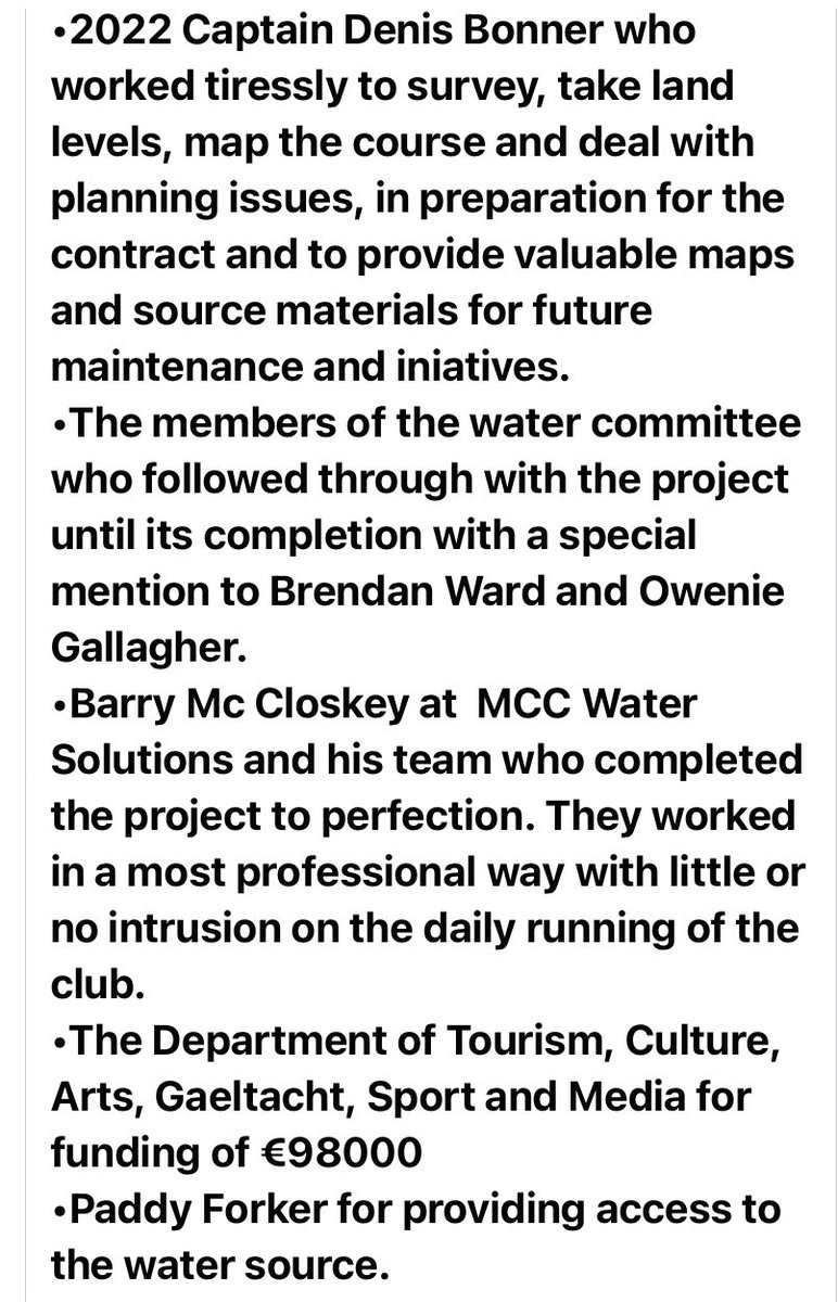 SolutionsMcc's tweet image. Delighted to be invited to the official hand over of a newly installed @HunterGolf_UK irrigation system @CruitGolf  and appreciate the opportunity to work on this spectacular golf course. Thanks to Ben and Mary for their kind words and to everyone at the club. #golf #irrigation