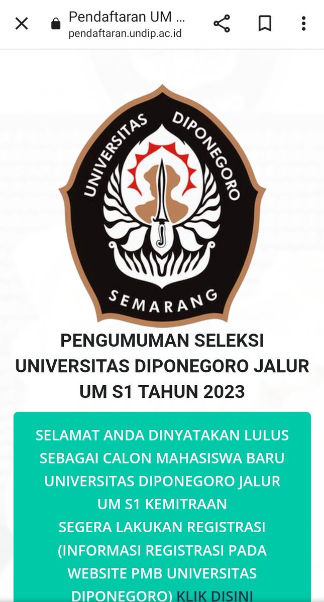 cactusyeaflower's tweet photo. SERIUS DIPO MUDA??????? LOLOS UNDIP????????!!!!!! PLS https://t.co/mqbX1ftTPm