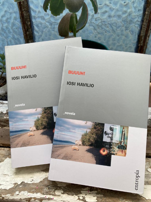Sorteo 2. Un ejemplar de "Buuuh!", de Iosi Havilio. Para participar: RT. Hasta el miércoles 2 de agosto. Se retira por la FED.