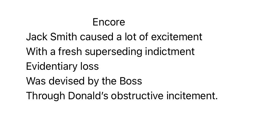 LouC17's tweet photo. #JackSmith #SupersedingIndictment #DestroyingEvidence #ResistanceLimericks @Mick_Limerick @Libericks @Limerick_News @trumplimericks2 @BarbVina1 https://t.co/8aMOGXxXIn