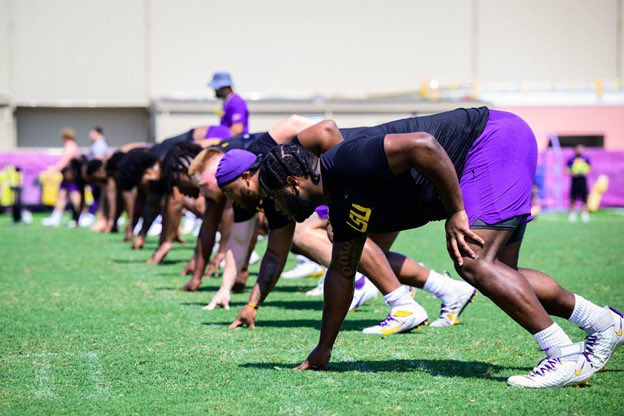 Focus. It’s leads to success on and off the field 💥 #NILSU #GeauxTigers