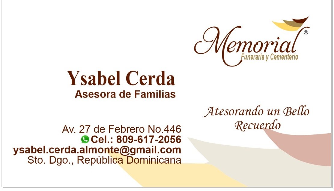 cerda_ysabel's tweet photo. Asesoría gratuita!!
Contácteme para que conozca todo lo que ofrecemos en materia de prevención y planificación familiar #JardinMemorial #Memorial #Planificación #Cementerio #Funeraria https://t.co/aQOIMVxmfc