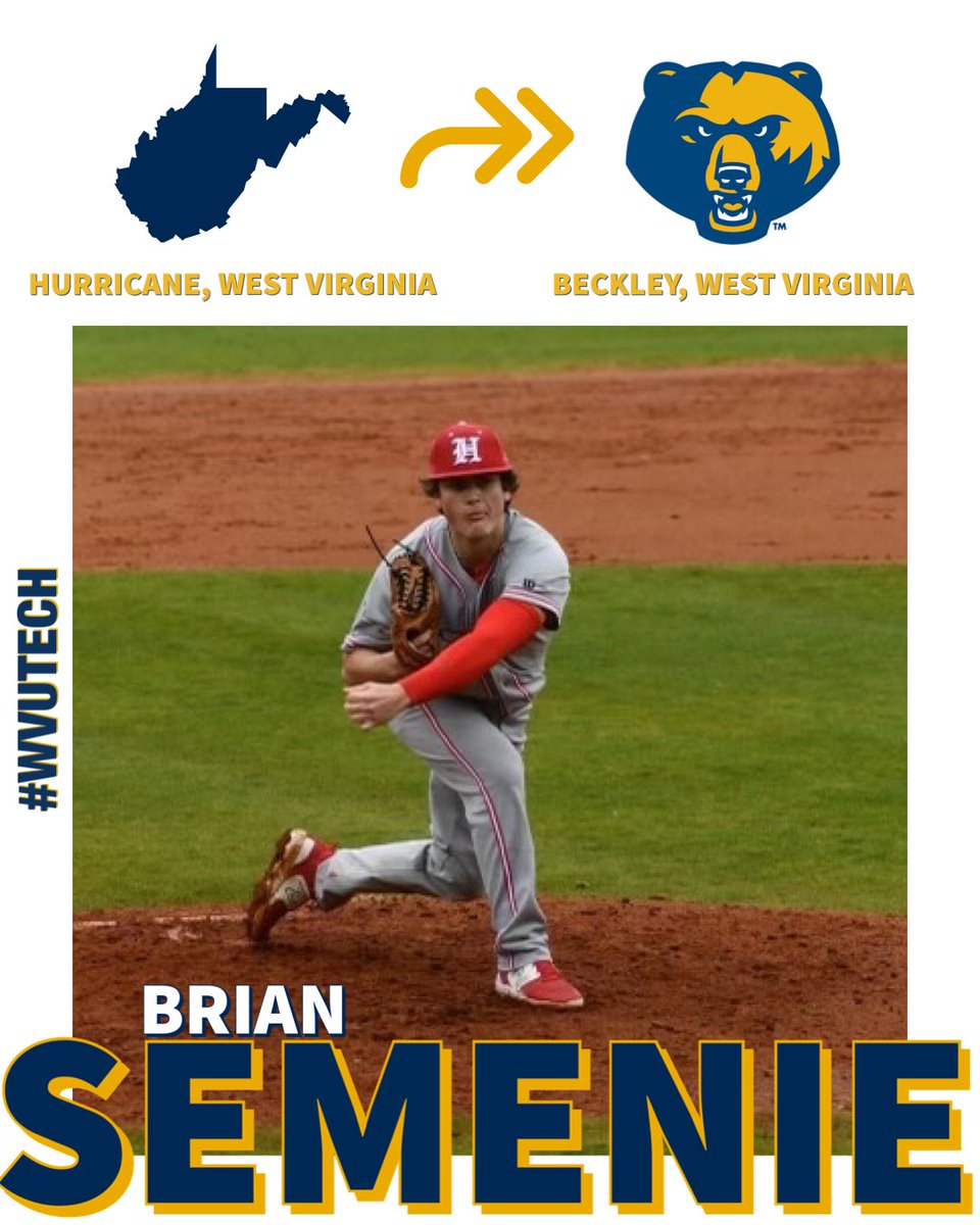 We are excited to announce the addition of Brian Semenie to the 2024 @WVUTechBase roster. Semenie, who graduated from Hurricane High School, plans to study computer science as a Golden Bear.