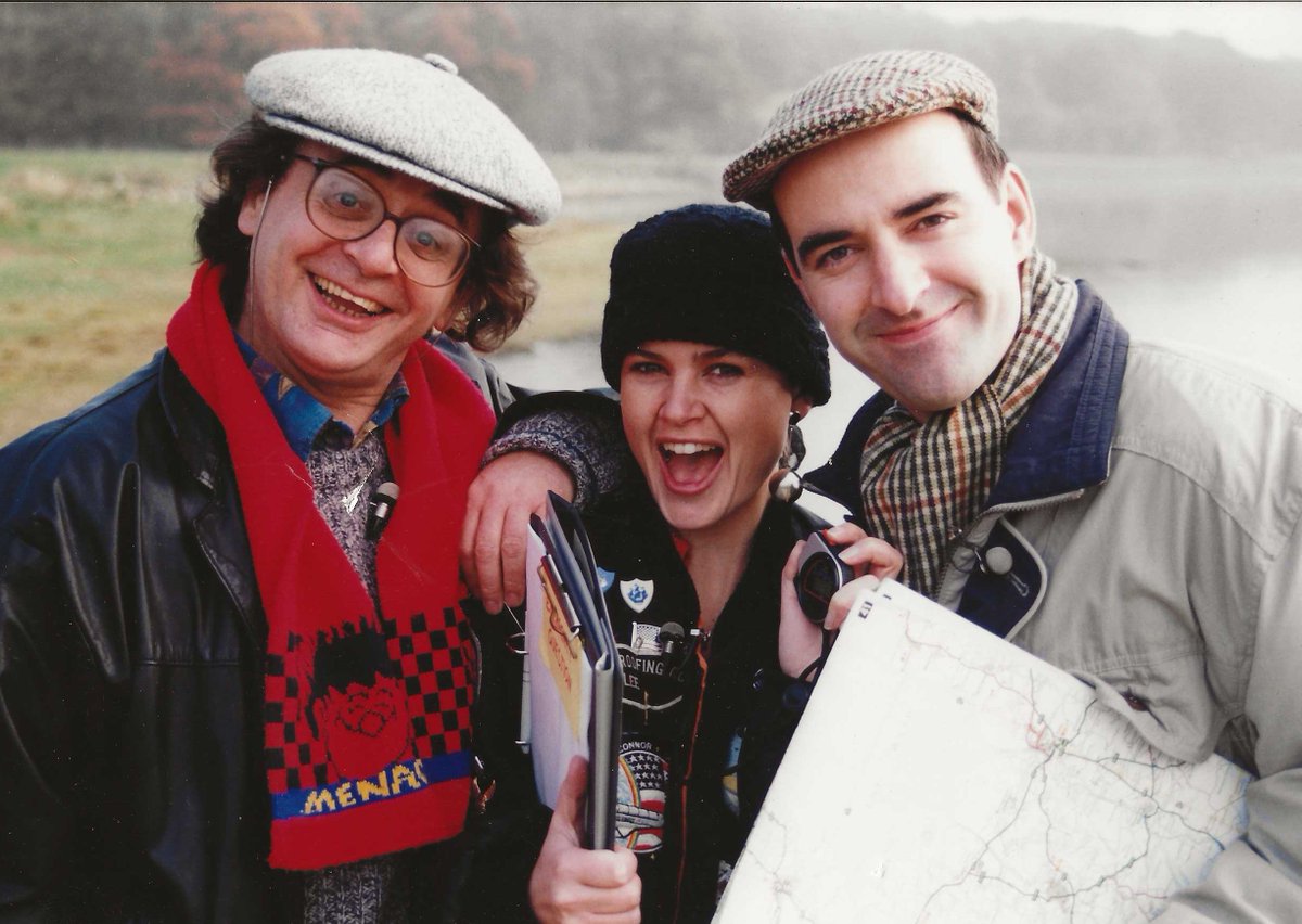 4SylvesterMcCoy's tweet photo. Sylvester has a huge suitcase of photos; we've had a rummage & will post one a day randomly until we reach.... his 80th Birthday on 20th August! #BirthdayBuildup #Day1 https://t.co/wk45vU5gEg