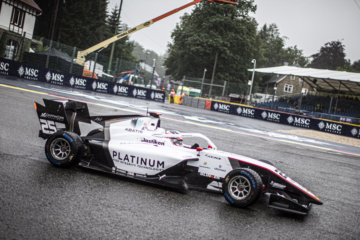 12th in quali and reverse grid pole. Lots of opportunities out there for grabs, let's see what we can do this weekend 👊🇧🇪

#F3 #BelgianGP