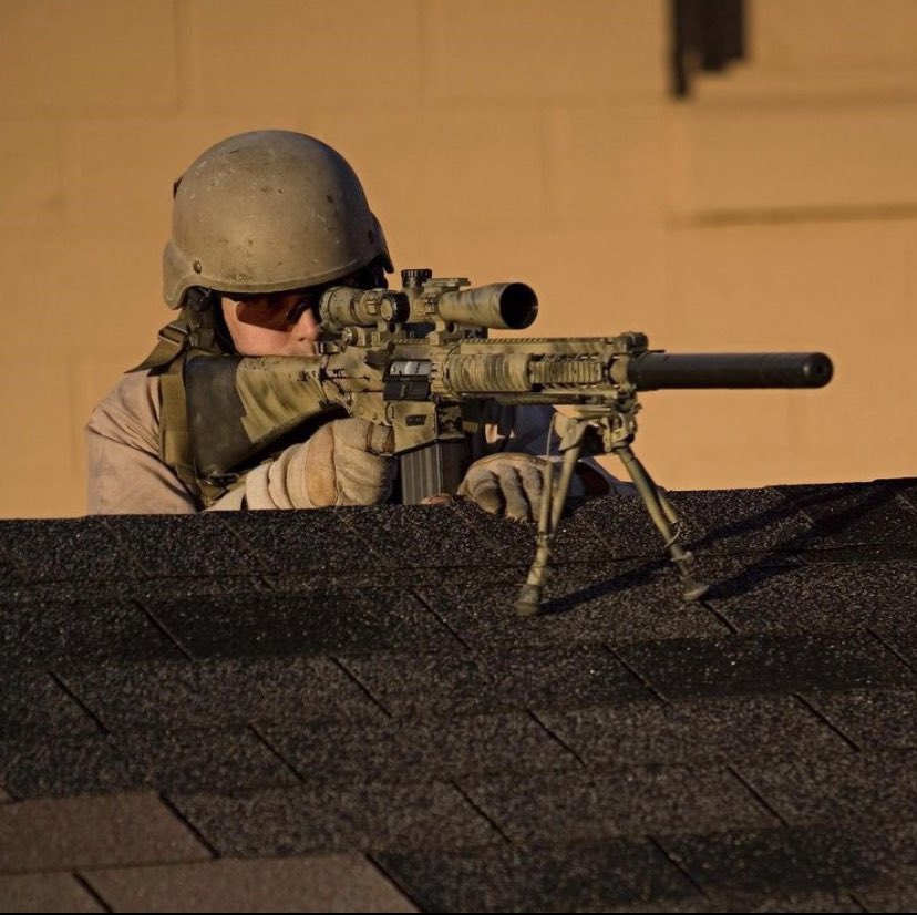 CovertArms's tweet photo. Agencies can often be seen using rooftop barriers as cover during engagements, but how many shingle does it truly take to stop a bullet? Is their use case based around positional effectiveness or practical cover? https://t.co/07BZdVpU9M