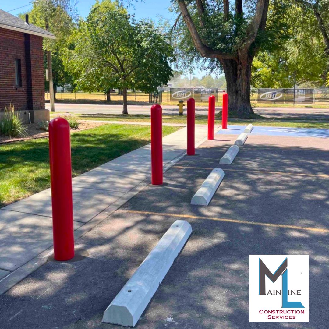 MainLine23's tweet photo. Did you know that one of our many services is bollard installation?
We are here to help you with the finishing touches!
#mainlineconstruction #construction #utahconstruction #roadwork #utahroadwork #safety #safetyfirst https://t.co/jYjudchp7R