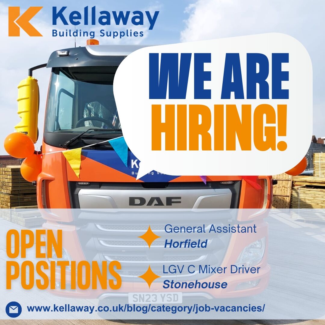👉Due to business growth we are expanding!

Come and join our friendly team, benefits Include:
⭐Bonuses
⭐Holiday Package
⭐Pension
⭐Life Assurance
⭐Cycle to Work
⭐Supported career progression &amp; personal development

Find out more: kellaway.co.uk/job-vacancies/