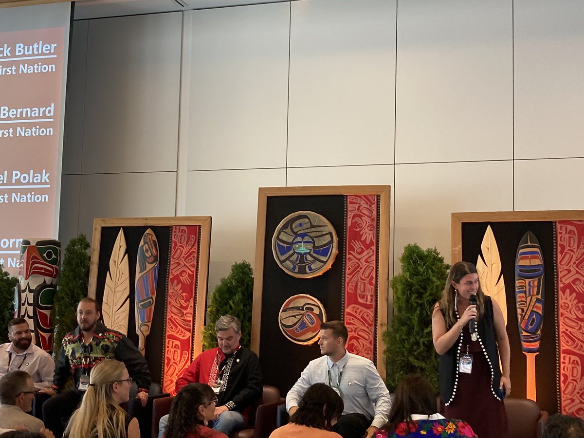 StephenJWT's tweet photo. @IndigClnEnergy First panel getting started: Wabanaki Rights, Title and Sovereignty in Regional Clean Electricity.
Being born in Mi’kma’ki, I’m excited about this one! Great speakers lined up.
#IndigenousCleanEnergy https://t.co/dRmvdOP0an