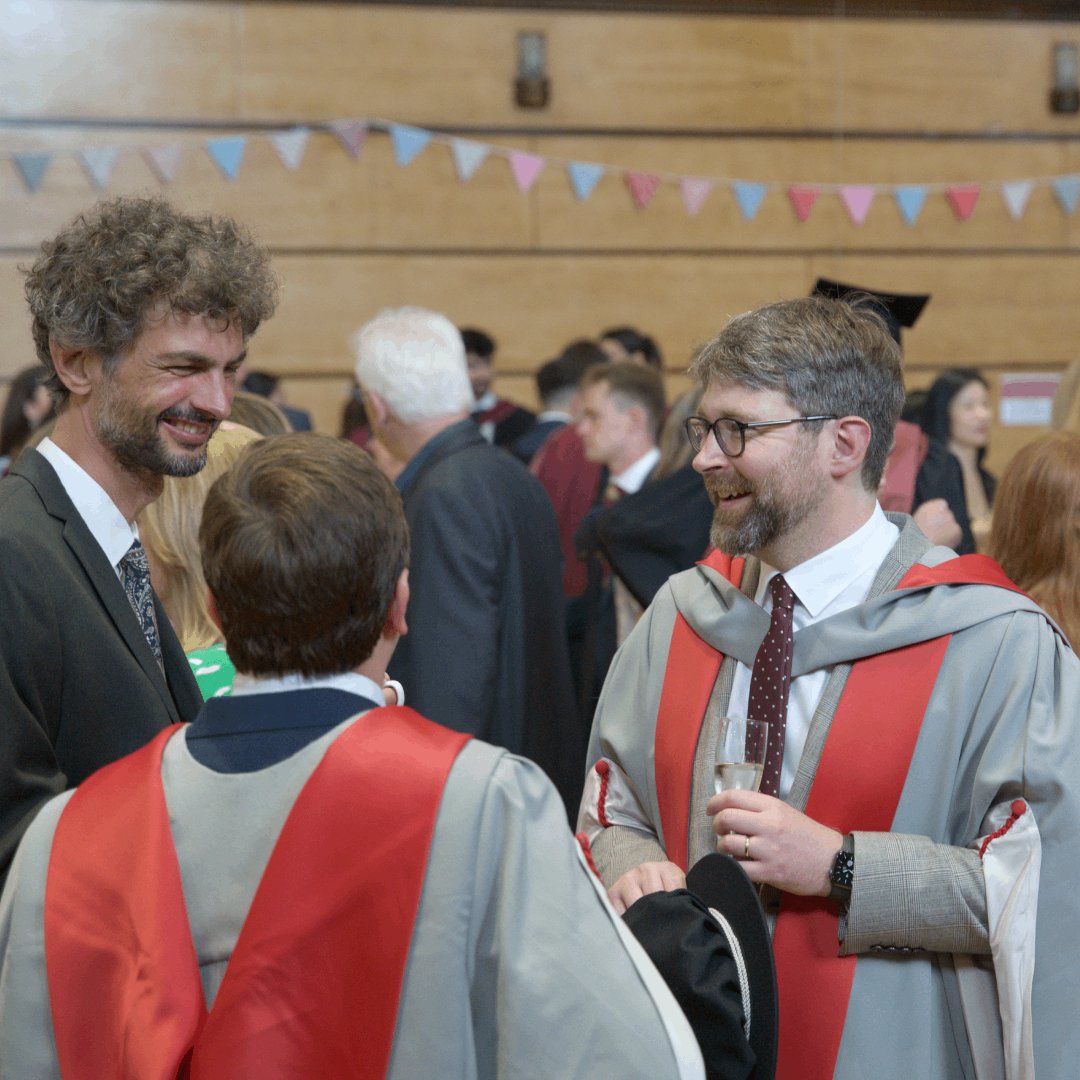 BristolUniEcon's tweet image. It was lovely to see our graduating students at the pre-ceremony reception today. Congratulations to you all and the best with your future careers! 🎓🥂

#Graduations2023 #WhatMakesUs #StudyEconomics