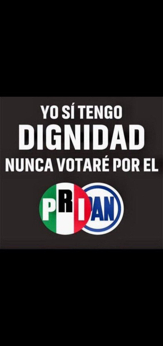 Yo si tengo Dignidad!!
Y tú??