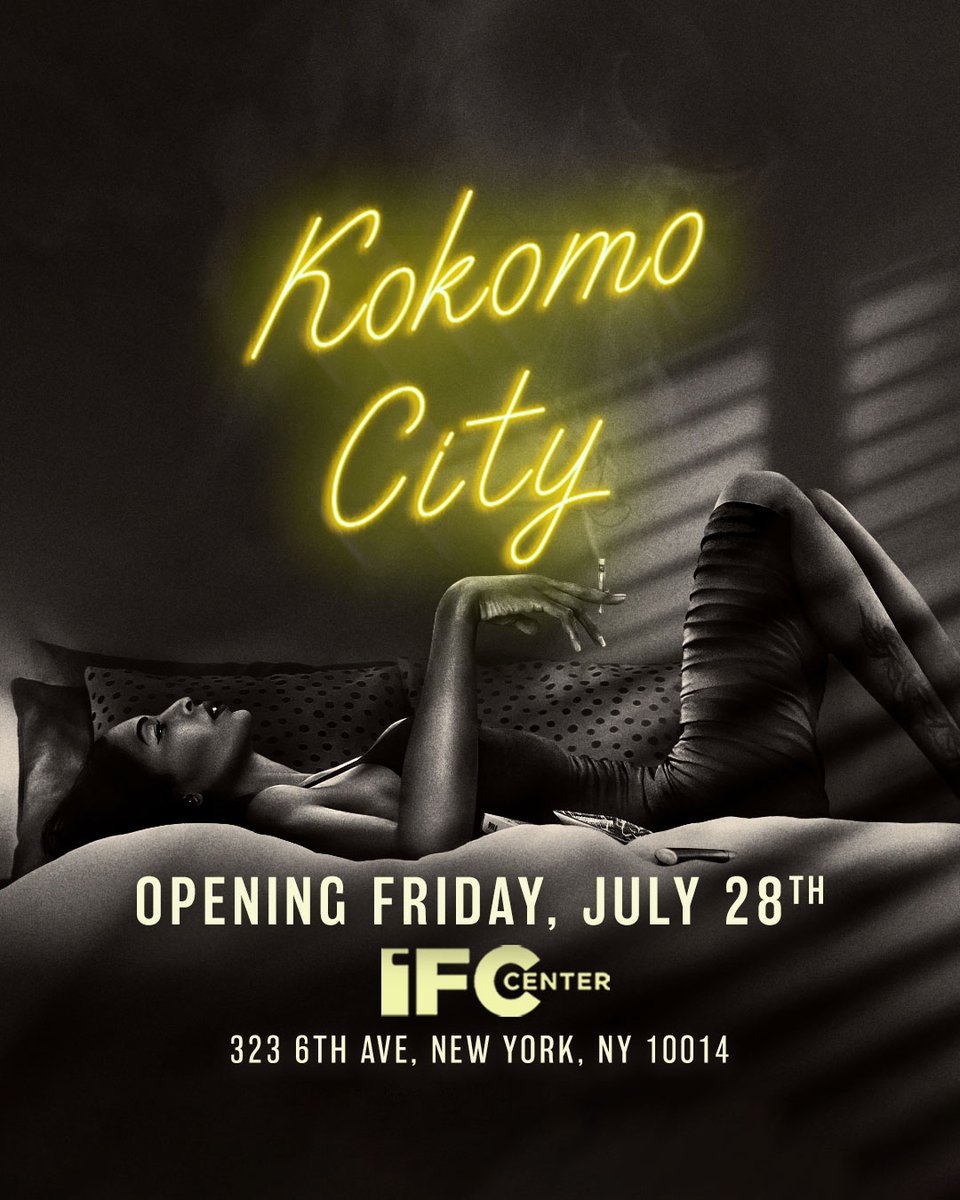 Go see the raucous documentary KOKOMO CITY at <a href="/IFCCenter/">IFC Center</a> this weekend. The film follows 4 brilliant, hilarious and insightful Black trans sex workers and won awards at Sundance and Berlin.

If you can't afford a ticket or want to buy for those who can't: magnoliapictures.com/kokomocity-sup…
