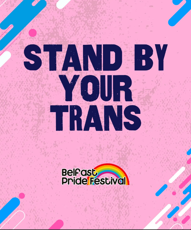 The @dublinpridehub will be closed tomorrow, Saturday 29th of July, as the Dublin Pride team is on the road to support our friends up at @belfastpride for their 'Stand by your trans' themed parade 🏳️‍⚧️ We'll be back open on Tuesday morning so pop in if you're about the city :)