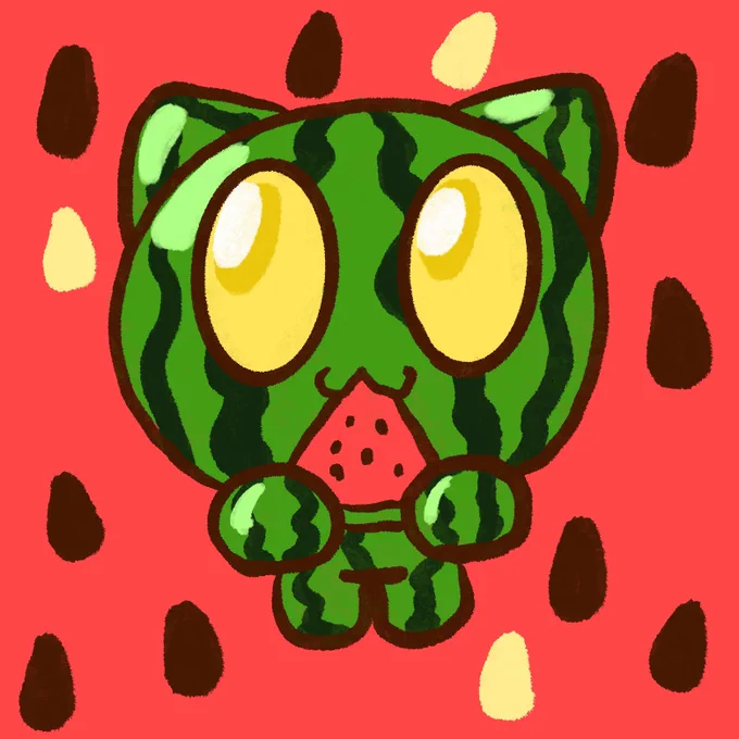 すいかねこ