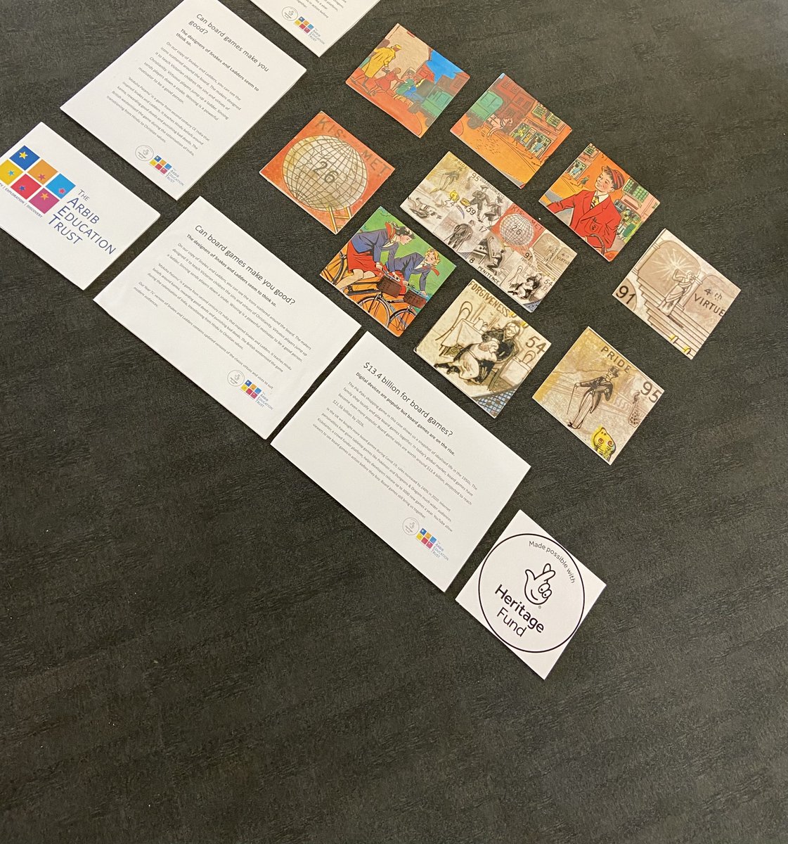 MuseumLearning's tweet photo. Getting ready to take our Play Through Time exhibition to @TheMERL on Monday! https://t.co/opM7AOhhdU