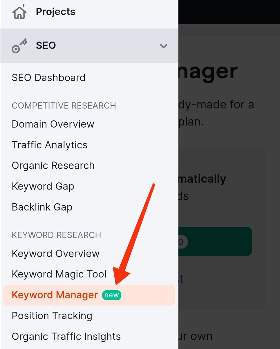 iamraj02's tweet photo. @semrush Keyword Manager. ♥️ https://t.co/J4ArQYhs5i