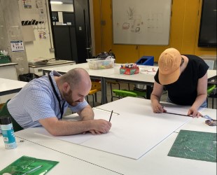 MuseumLearning's tweet photo. Getting ready to take our Play Through Time exhibition to @TheMERL on Monday! https://t.co/opM7AOhhdU