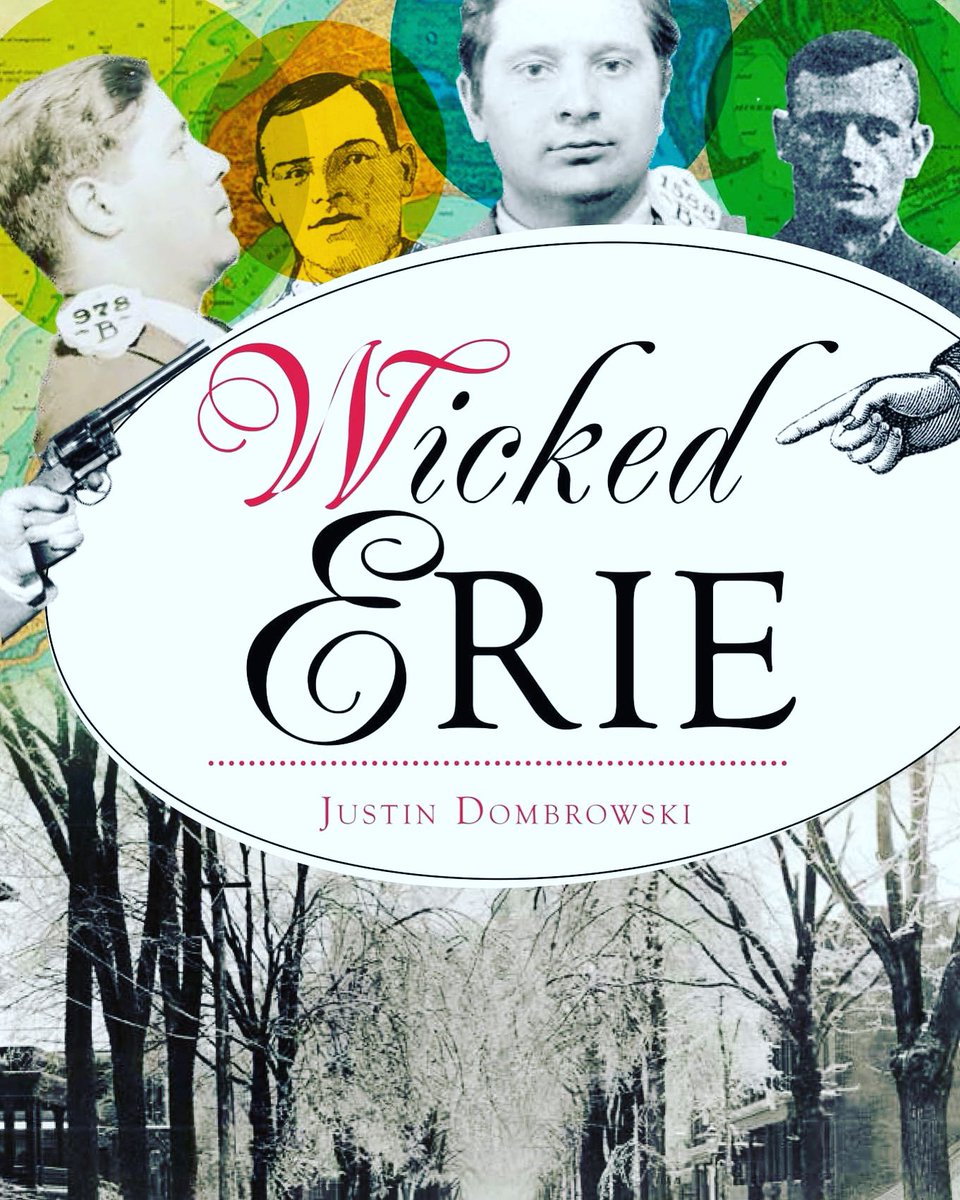 #TGIF 

Time for a #CoverReveal for my next book, #WickedErie. 

Slated for a release date of October 9, 2023. You can pre-order now from #Amazon and #BarnesAndNoble!

#ErieHistory #TrueCrime #EriePa #HistoricalTrueCrime #WickedErie #LocalAuthors #LocalPublishedAuthors #EriePa