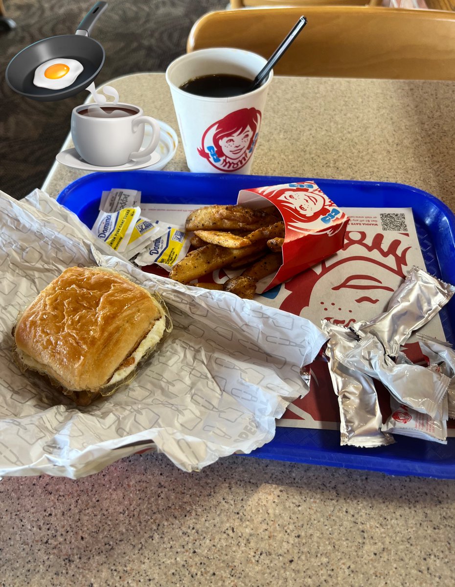 Asi…
#BREAKFASTINTHECITY 
#Oklahoma 
#wendys