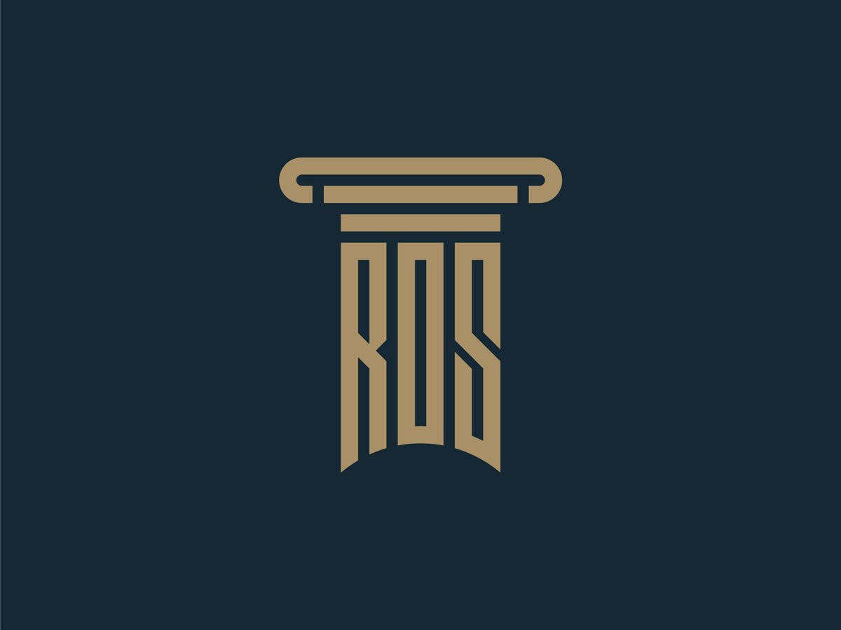 LogoRm's tweet photo. ROS Law Firm Logo Design by RM 
For a better view👉https://t.co/SdTWyjJhMu
Email: hellormlogo@gmail.com 
#logo #branding #LogoDesign #logodesigner https://t.co/Ri2D87ZKD1