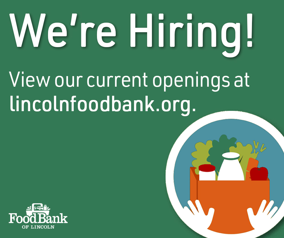 We're looking for mission-minded folks to join our team! If you have a passion for alleviating hunger (or know someone who does!) visit our website to learn more about our current openings: 🌽Special Events & Design Coordinator 🍪Vice President, Operations & Impact