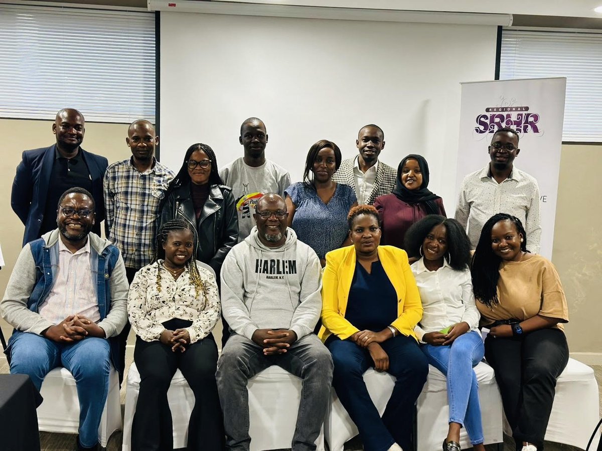 CafeSRHR's tweet photo. We are thrilled to have finalised a Values Clarification &amp; Attitude Transformation (VCAT) training with media personnel from the ESA region. The media personel have committed to ensure evidence-based media coverage and reporting on # SRHR in the ESA region. https://t.co/NJ7GRwP7Gx