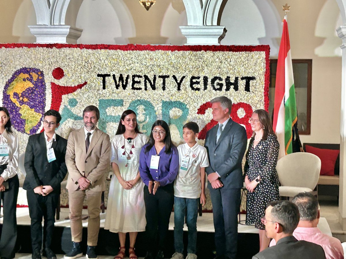 Absolute honour for me to be in the panel with esteemed guests as moderators <a href="/deespeak/">Dia Mirza</a> and <a href="/s_guilbeault/">Steven Guilbeault</a> at <a href="/CanadainIndia/">Canada in India</a> in the program #28For28 organised by <a href="/MASH_Project/">MASH Project Foundation</a> and <a href="/balrakshabharat/">Bal Raksha Bharat</a> ✨ 

#GenerationForHope #LetsMakeOurVoicesHeard