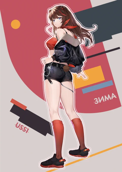 USS1 ズィマー- #明日方舟 #アークナイツ #ズィマー 