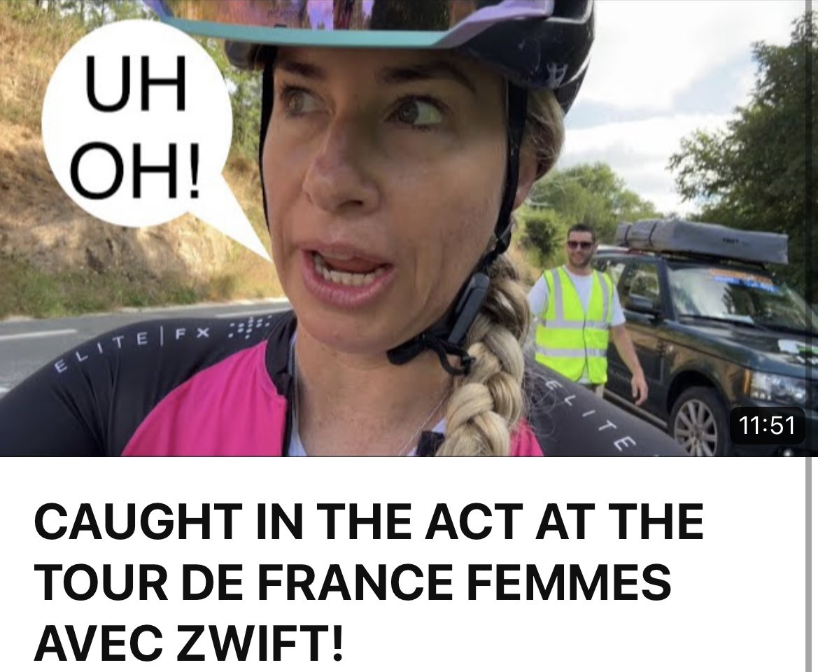 Having a blast at the Tour de France Femmes avec Zwift and making a video everyday. Here is yesterday’s Stage 6 LouTube: youtu.be/utloDzhJhhY
Don’t forget to #WatchTheFemmes
