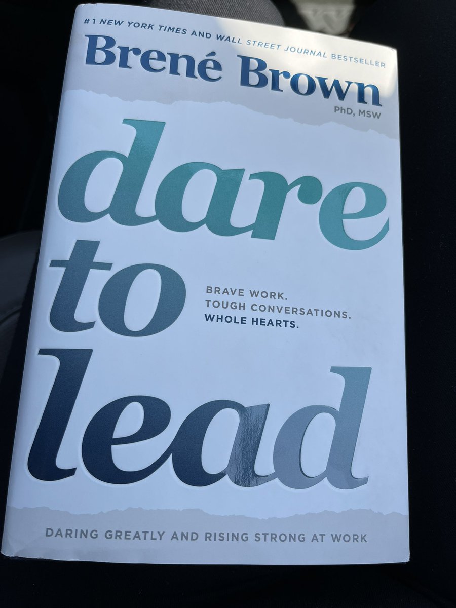 AtkinsMack57210's tweet photo. Can’t wait to dive into this one! #lifelonglearner#growthmindset #daretolead #bravework#toughconversations
#wholehearts https://t.co/yW39PJD1hJ