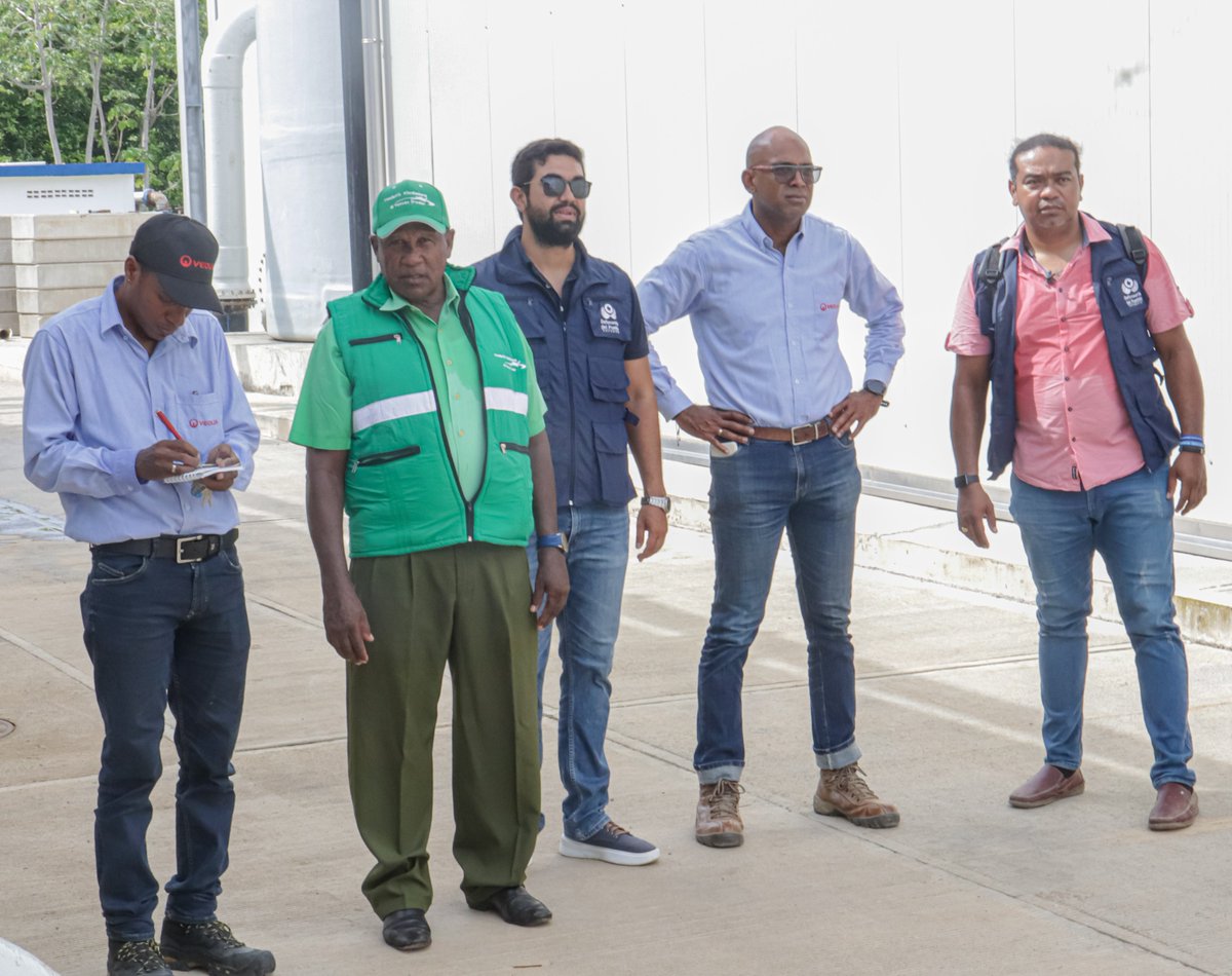🌴En <a href="/Veolia_SAI/">Veolia San Ándres</a>  se llevó a cabo visita de verificación a la planta #desalinizadora de 50 Lps, donde se tuvo el acompañamiento de la <a href="/DefensoriaCol/">Defensoría del Pueblo</a> y Veeduría Ciudadana, que hicieron seguimiento al funcionamiento del novedoso sistema que beneficia a la comunidad isleña. 🌴