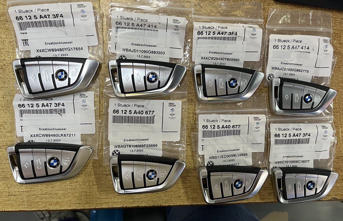 VIN, just VIN, The BMW G Series Key, Without Programming, Can Start the Car Directly, Contract Me, WhatsApp+86 15712128585